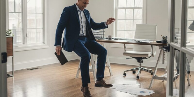 acidente de trabalho home office